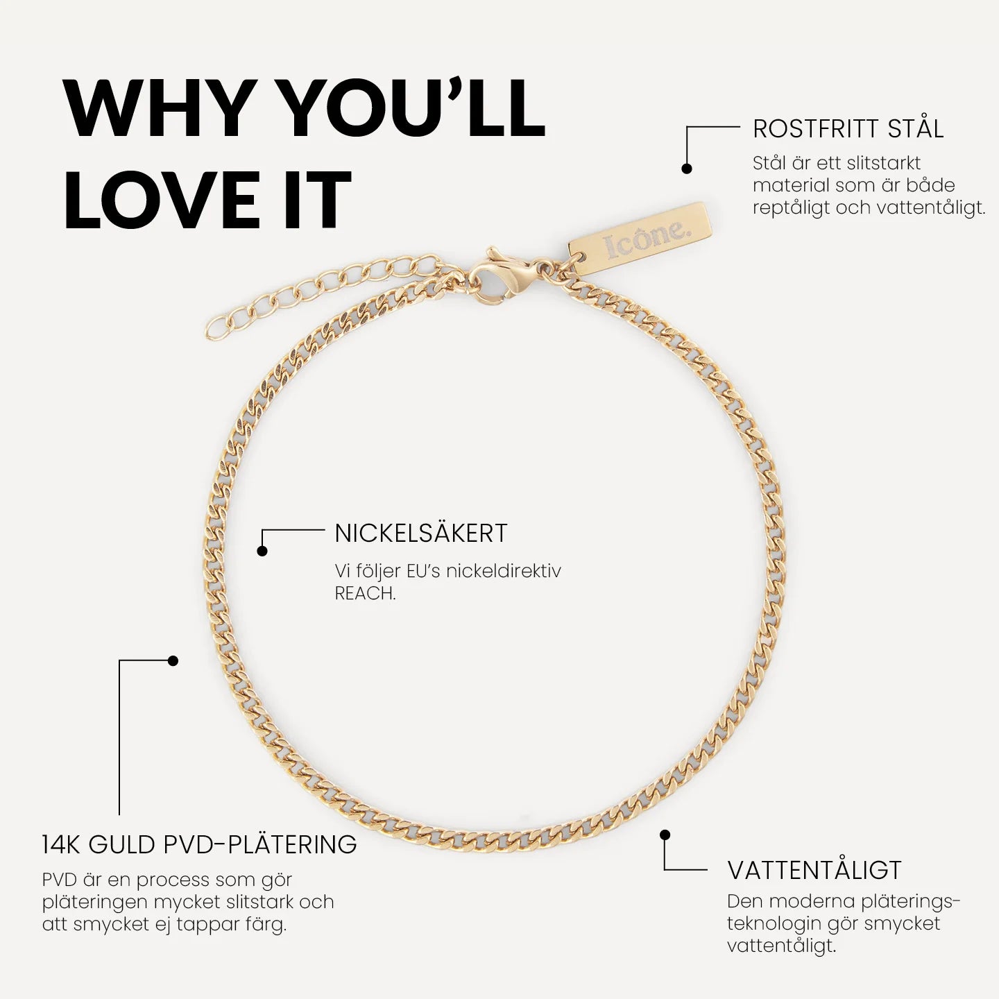 icône elias bracelet gold benefits