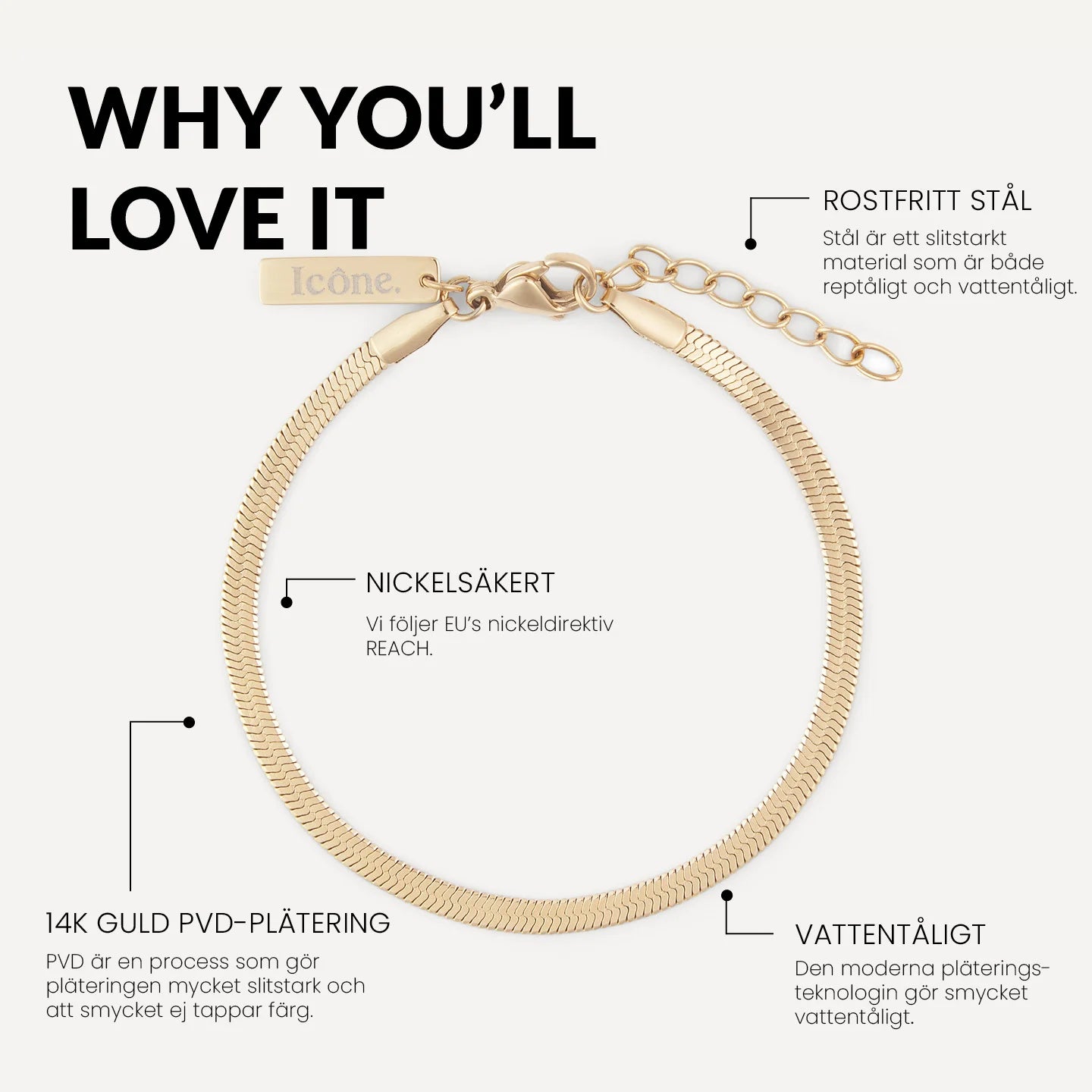 icône alice bracelet gold benefits