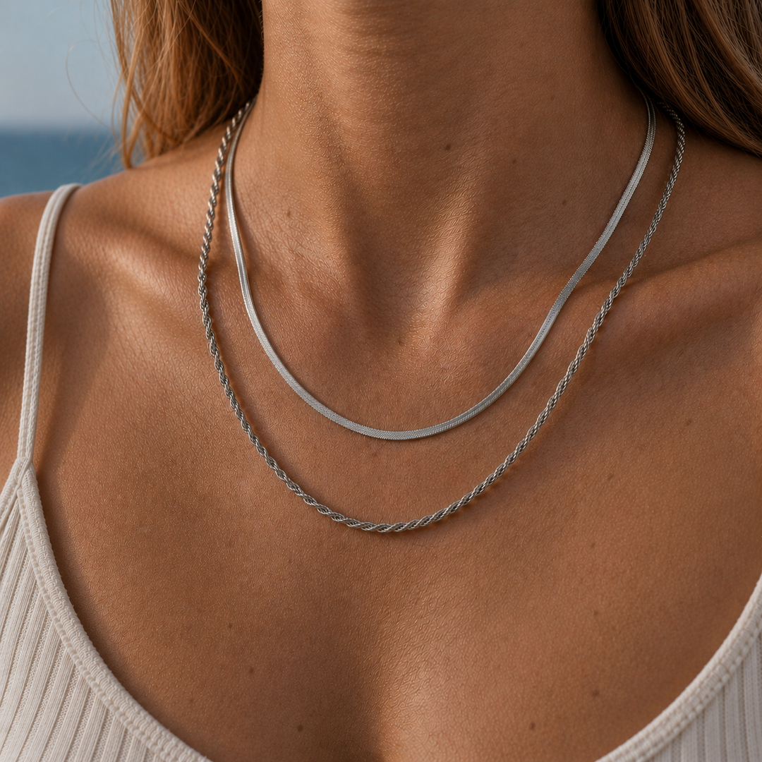 Alice necklace steel