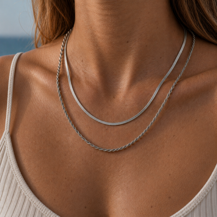 Alice necklace steel