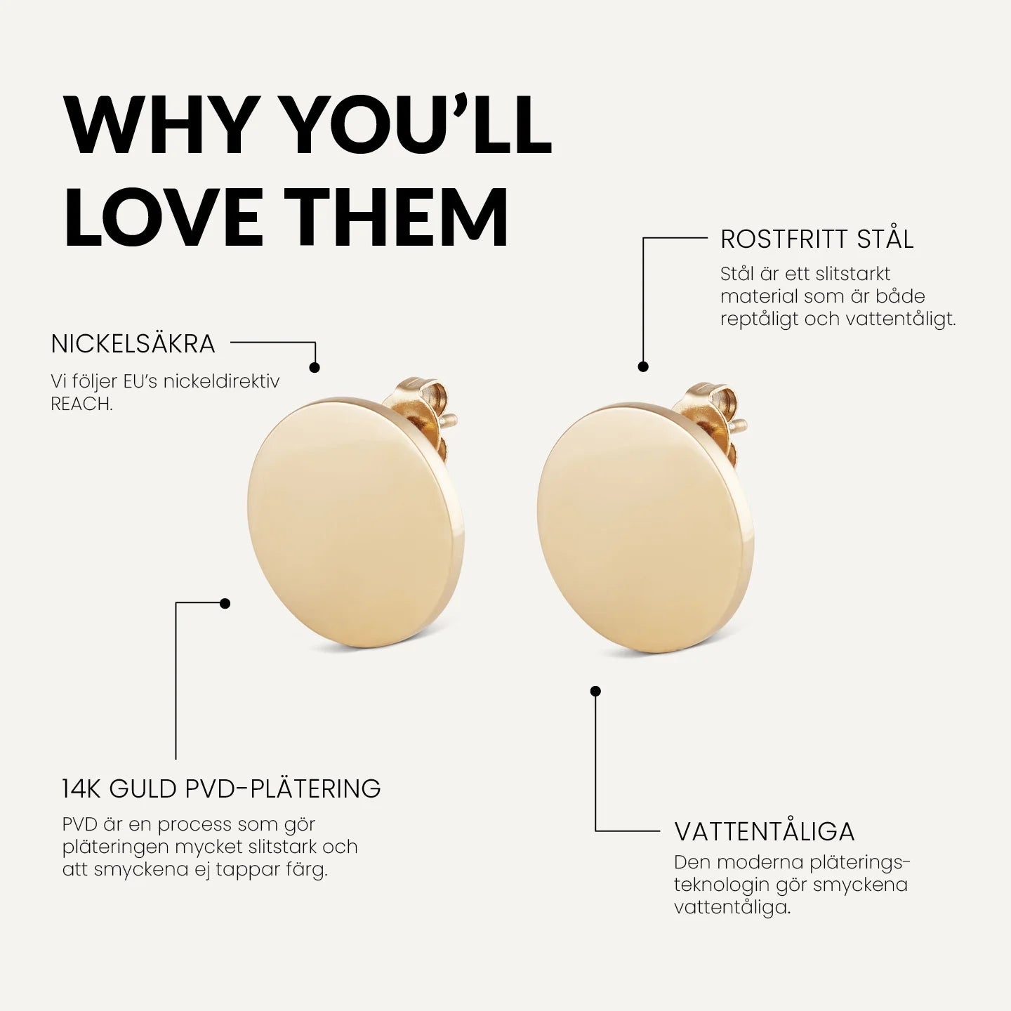 icône blanche earrings gold benefits