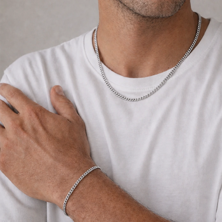 Charles necklace steel