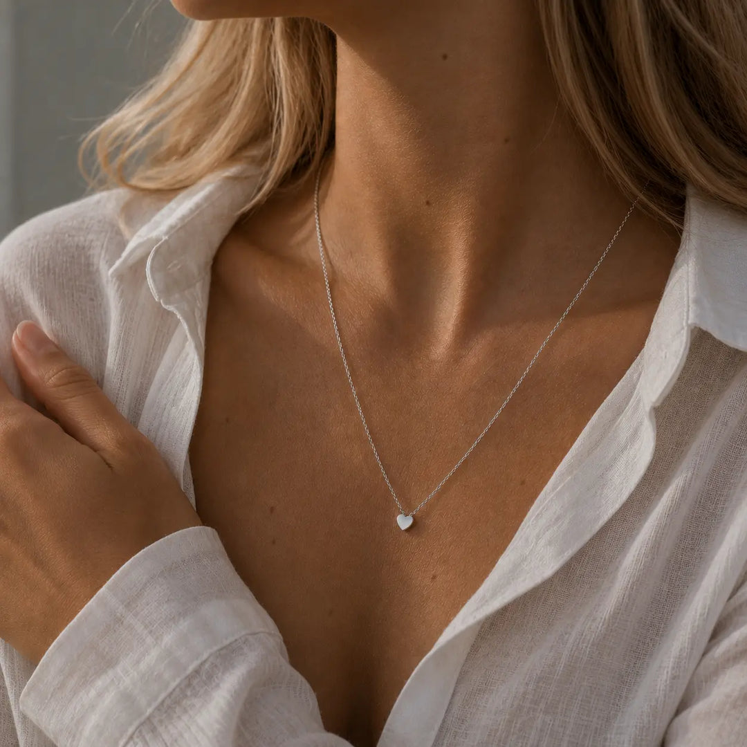 Cherie necklace steel