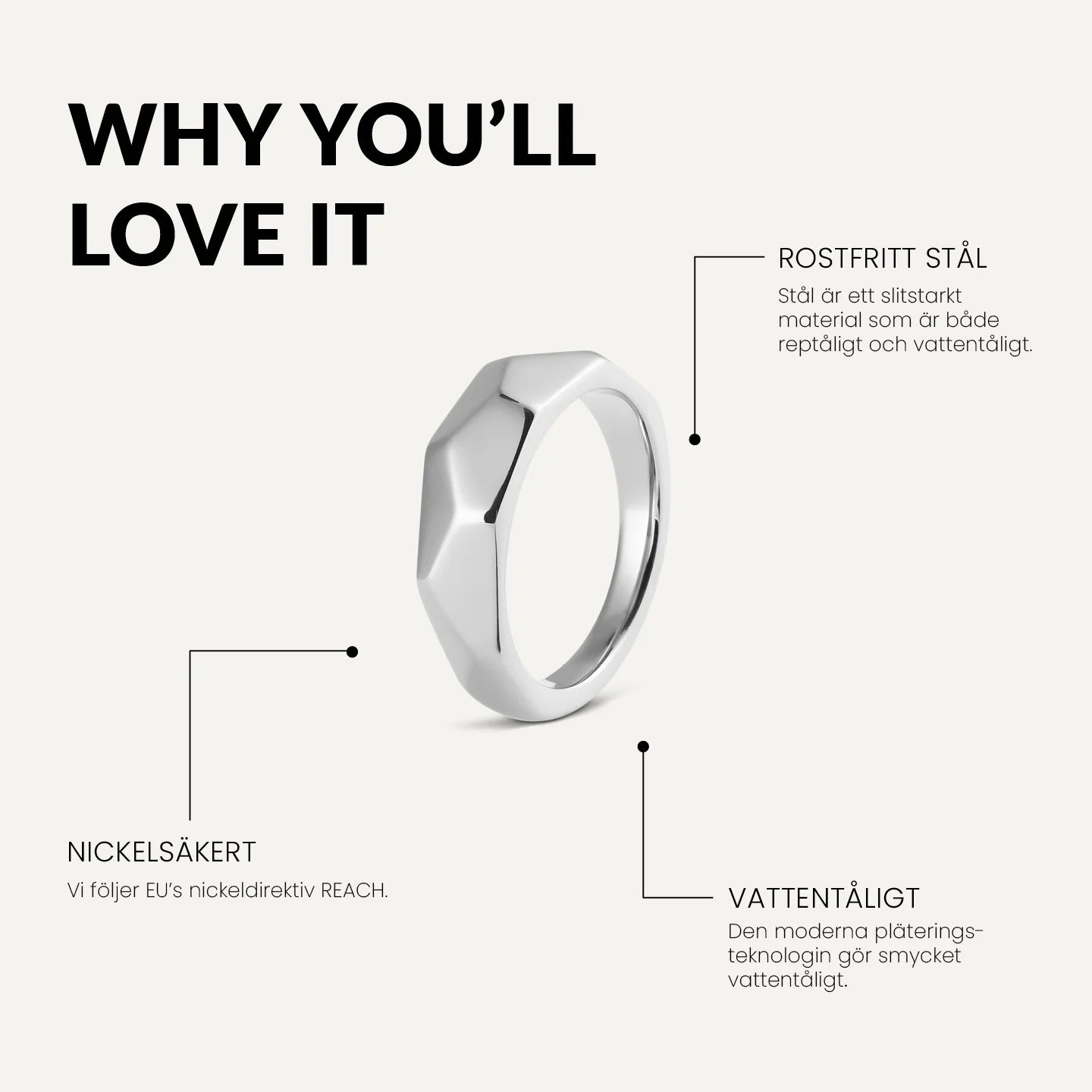 icône chloe ring steel benefits