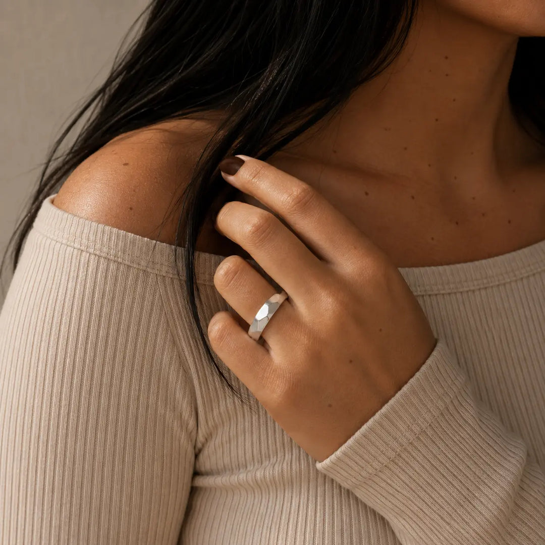 Chloé ring steel