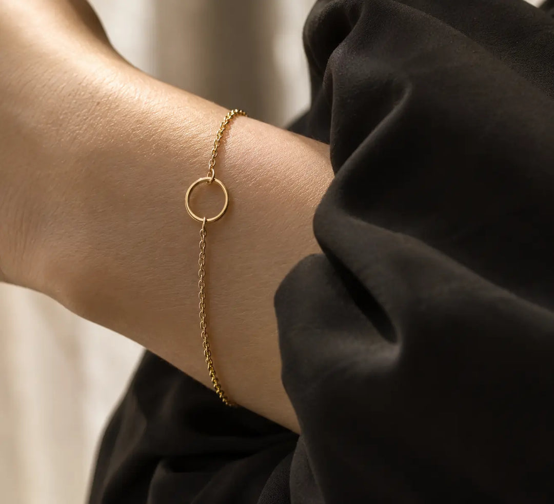 Eternity bracelet gold