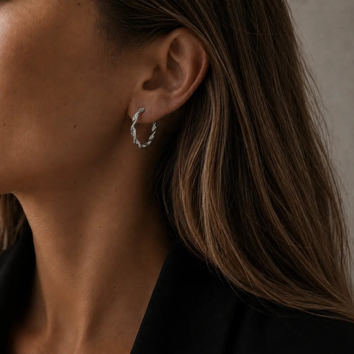 Claire earrings steel