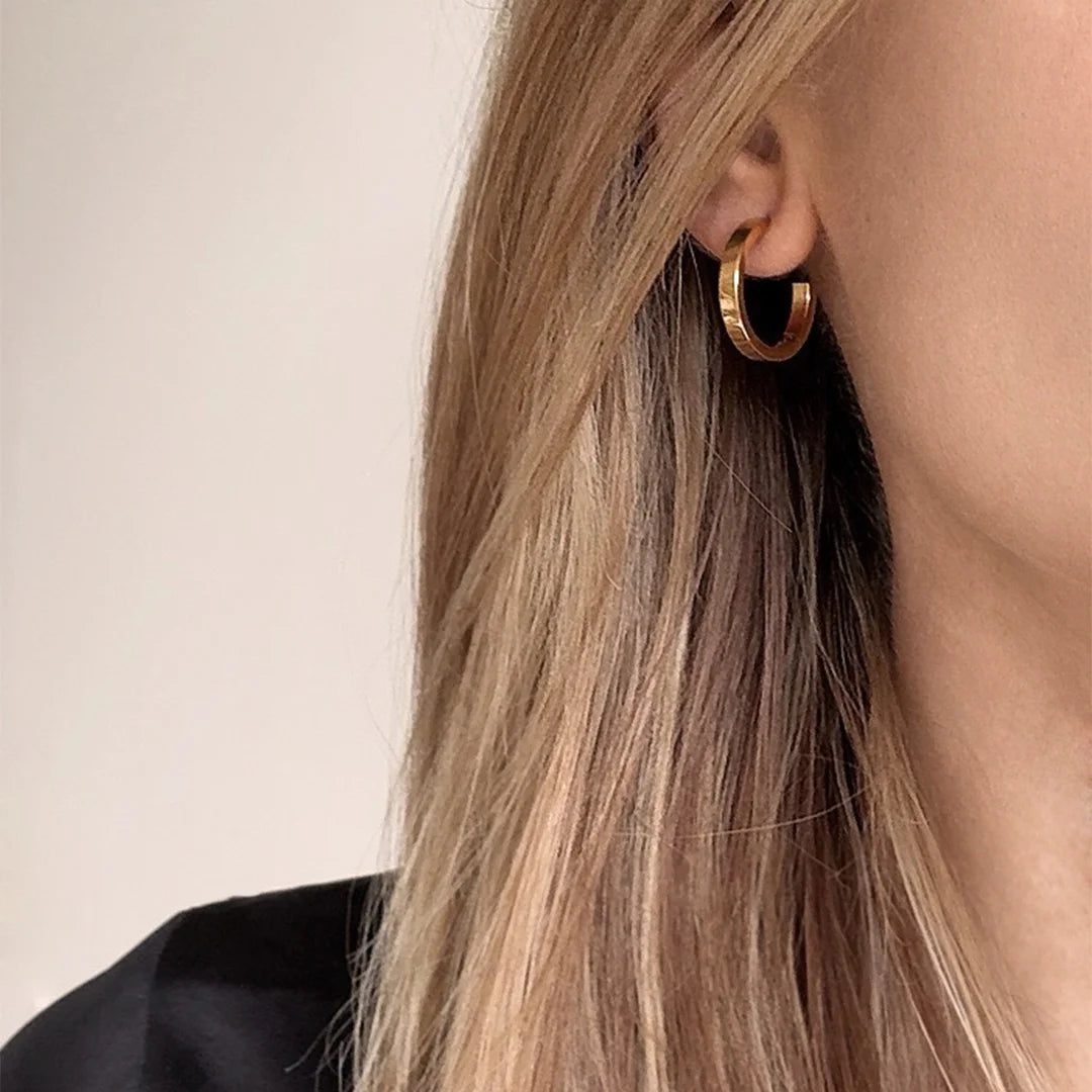 Elise earrings gold