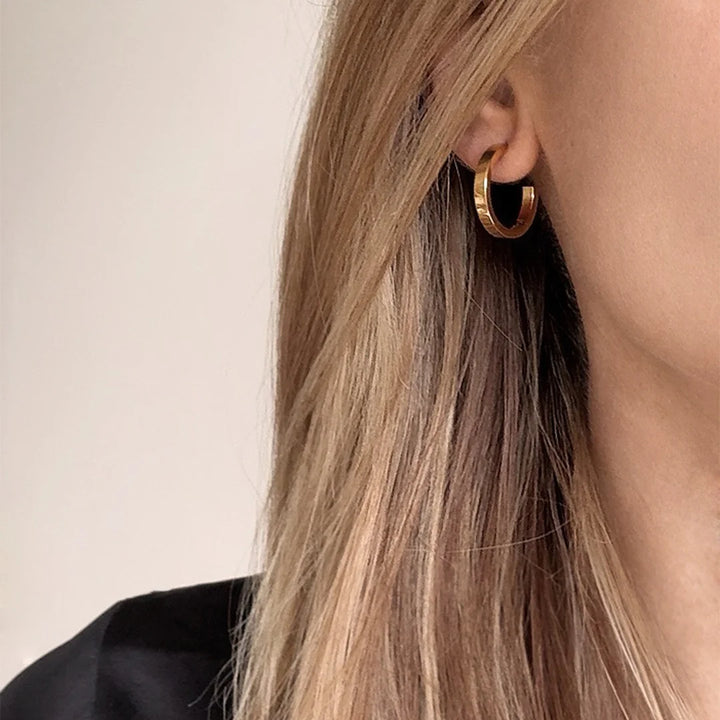 Elise earrings gold