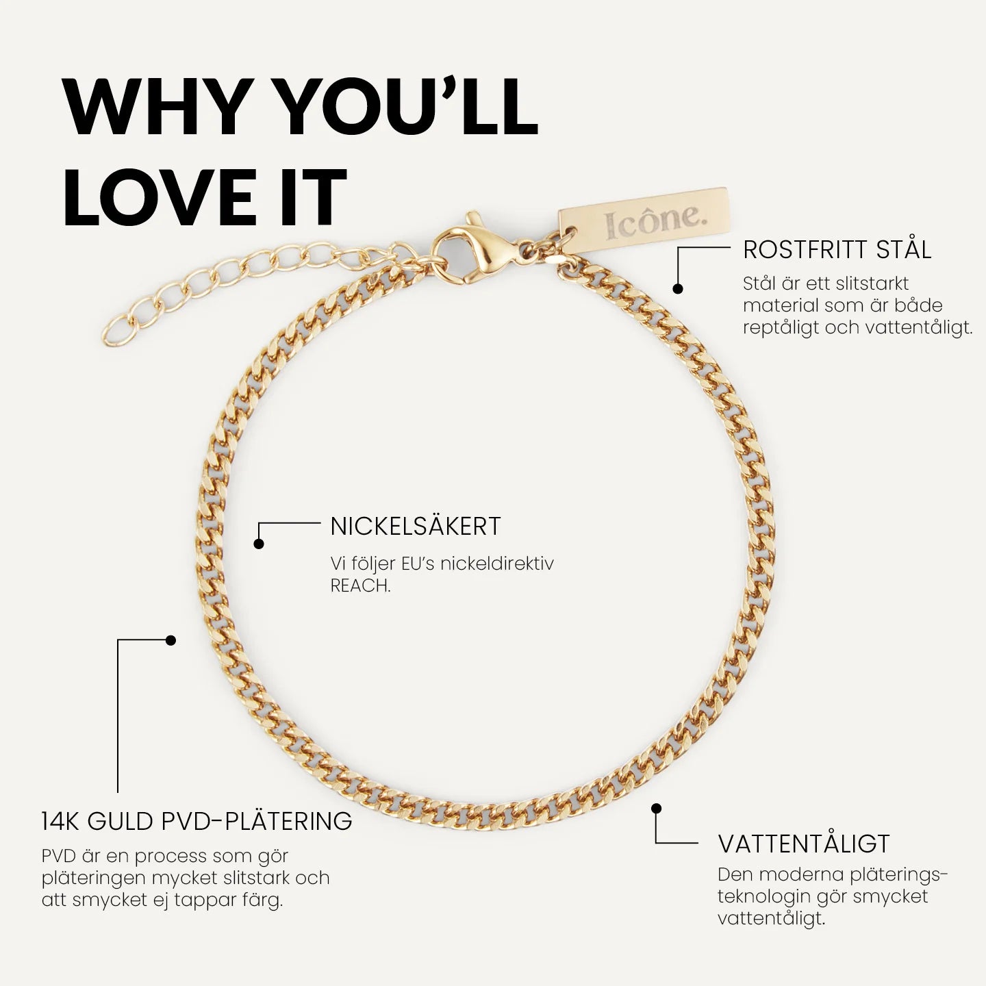 icône estelle bracelet gold benefits