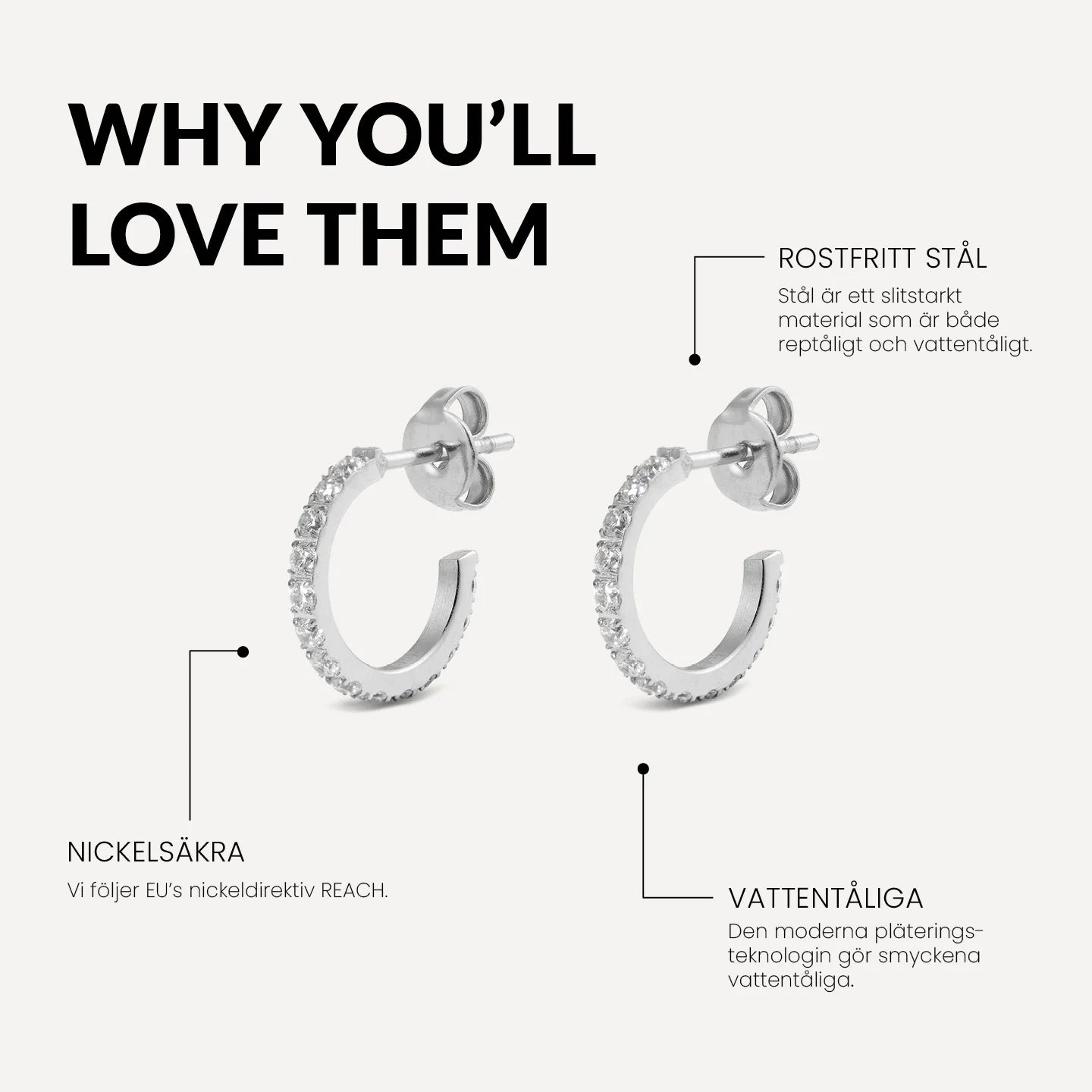 icône esther earrings steel benefits