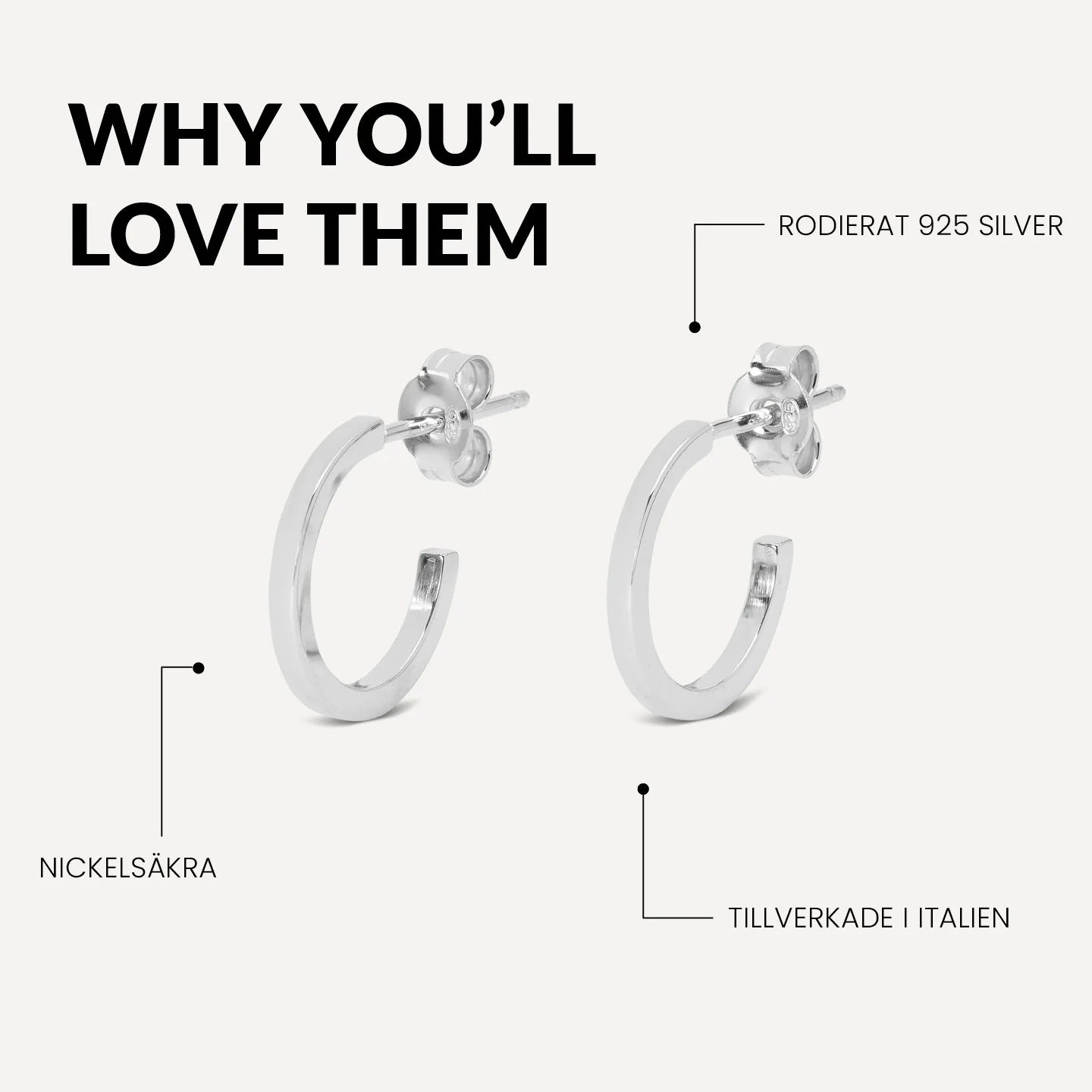 icône eve earrings silver benefits