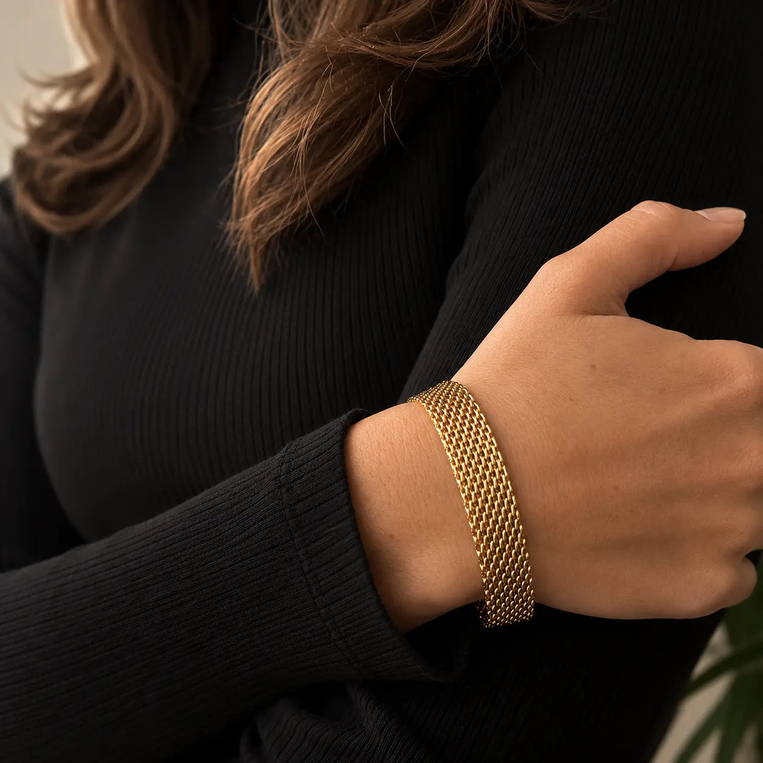Inès bracelet gold