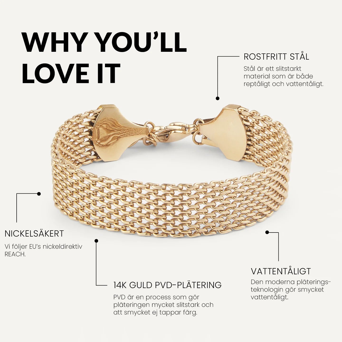 icône ines bracelet gold benefits