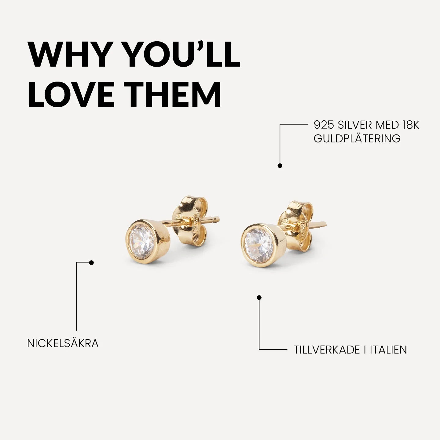 icône little star earrings gold benefits