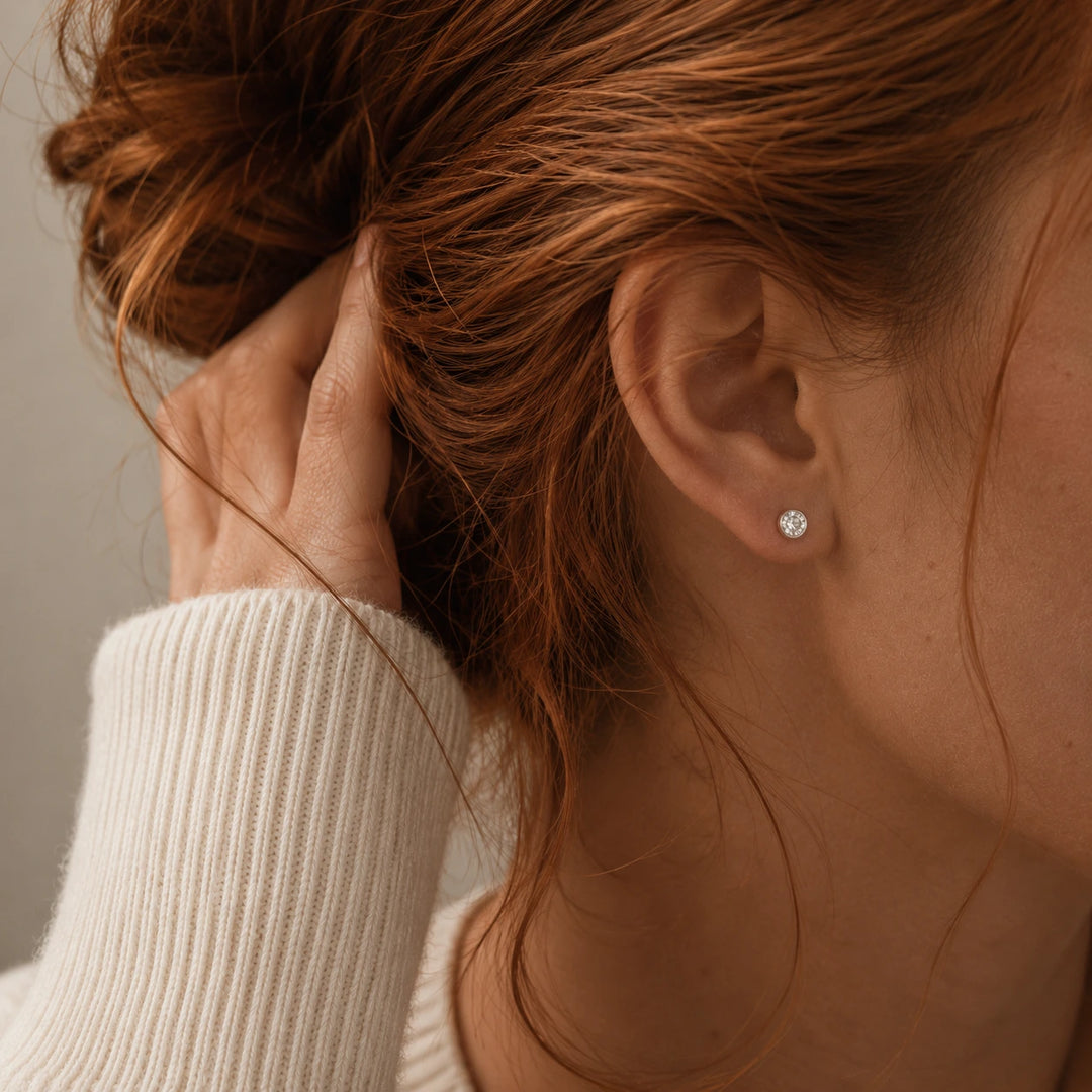 Little Star Earrings silver