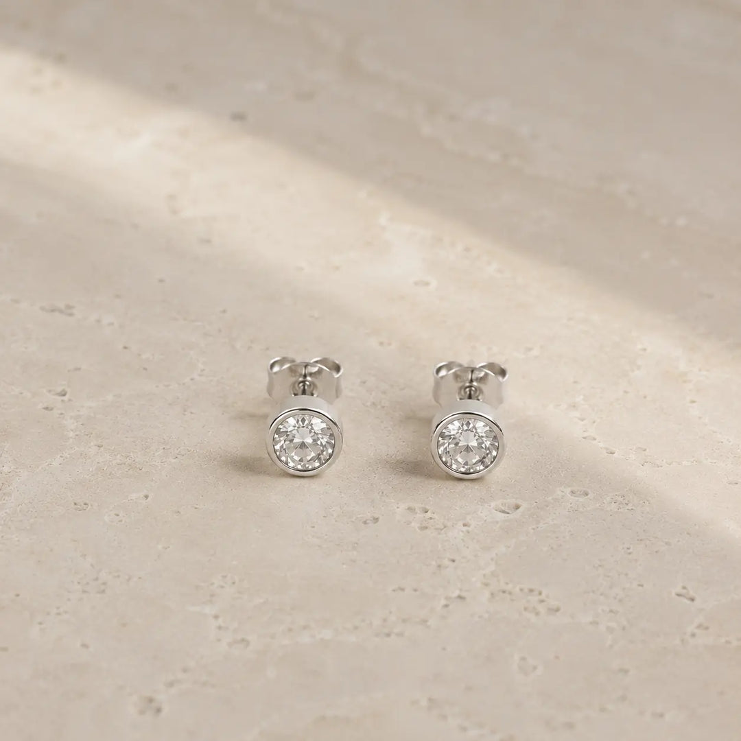 Little Star Earrings silver
