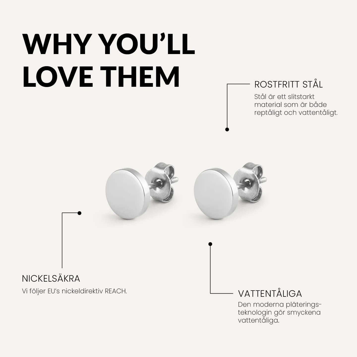 icône lune earrings steel benefits