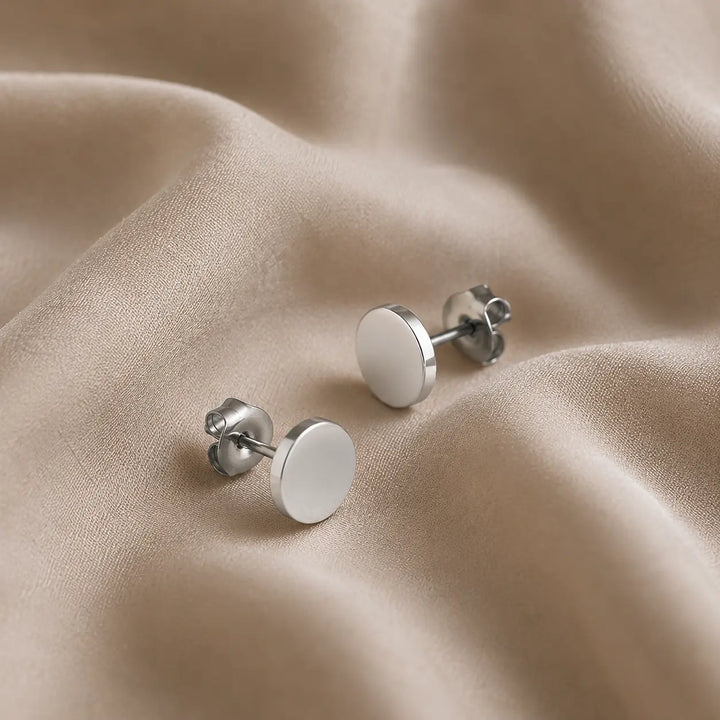 Lune Earrings Steel