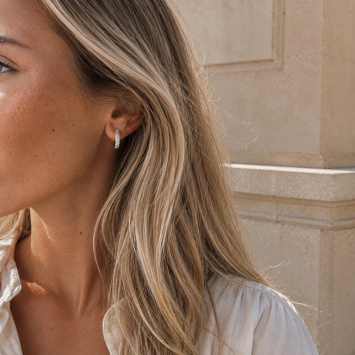 Michelle Earrings Steel