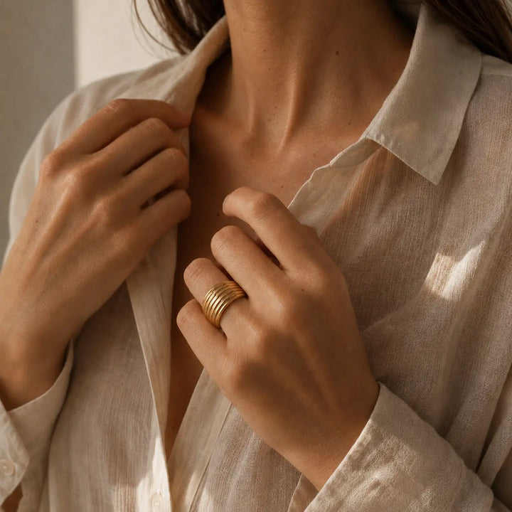 Nicole Ring Gold
